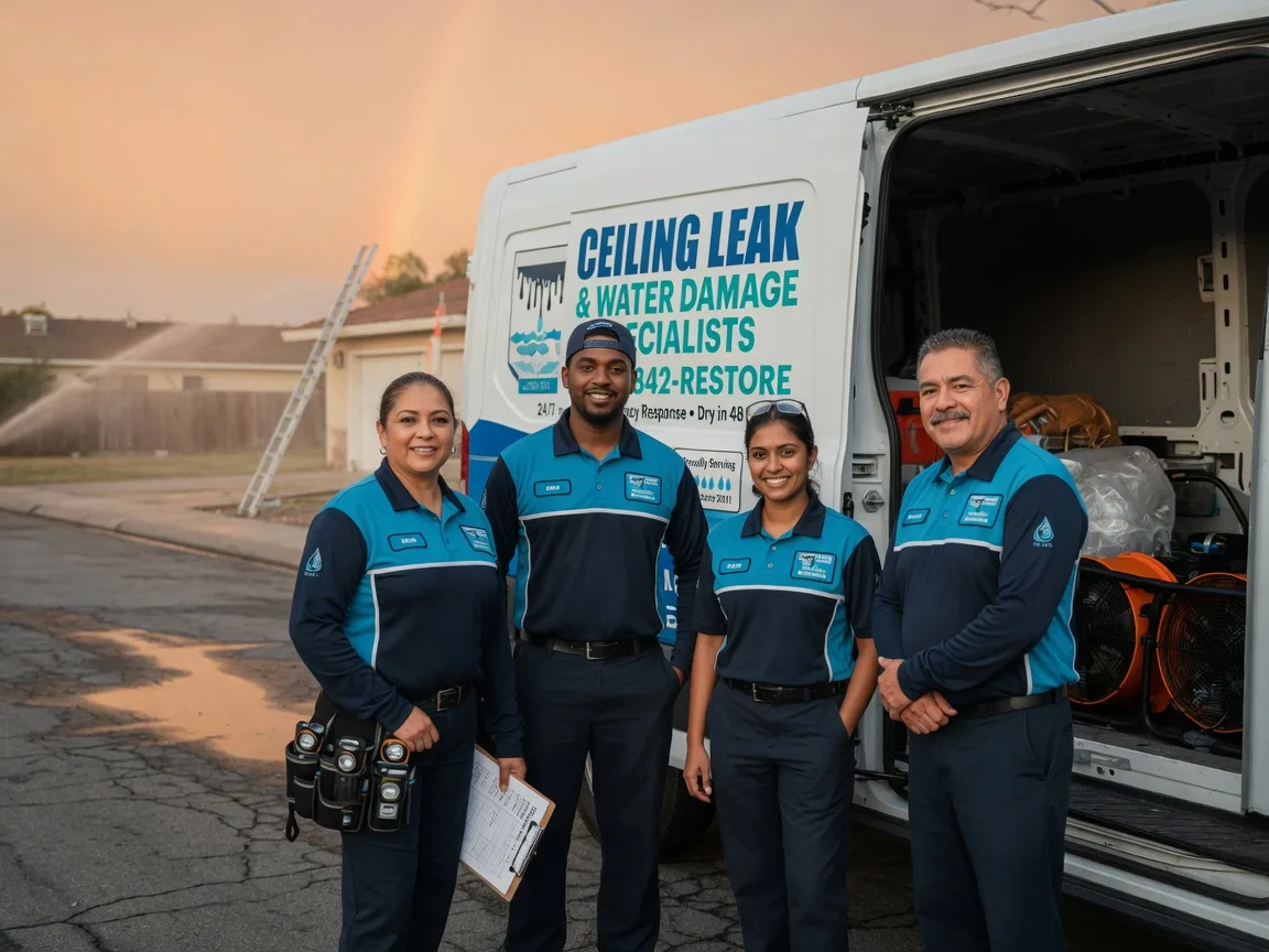 Ceiling Leak Cleanup company in Bushwood, MD